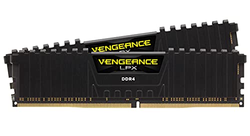 Corsair Vengeance LPX 32GB (2x16GB) DDR4 4000MHz C19 XMP 2.0 High Performance Desktop Arbeitsspeicher Kit, Schwarz von Corsair