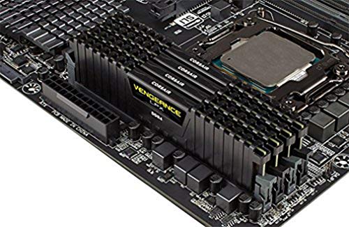 Corsair Vengeance LPX 32GB (4x8GB) DDR4 3200MHz C16 XMP 2.0 High Performance Desktop Arbeitsspeicher Kit, Schwarz von Corsair