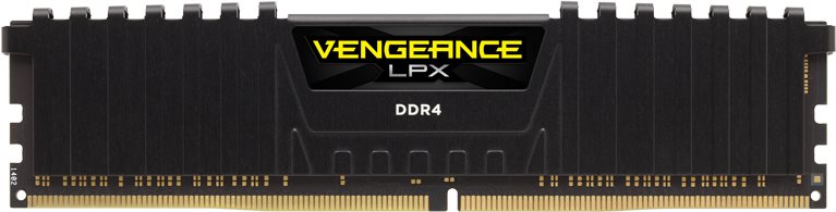 Corsair Vengeance LPX - DDR4 - 32 GB: 2 x 16 GB - DIMM 288-PIN - 2400 MHz / PC4-19200 - CL16 - 1.2 V - ungepuffert - nicht-ECC - Schwarz von Corsair
