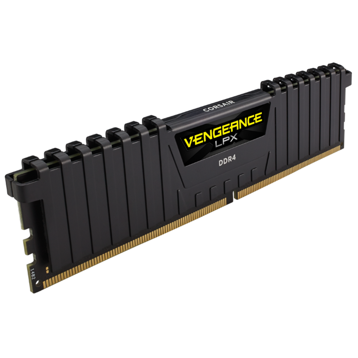 Corsair Vengeance LPX - DDR4 - 64 GB: 2 x 32 GB - DIMM 288-PIN - 3000 MHz / PC4-24000 - CL16 - 1.35 V - ungepuffert - non-ECC - Schwarz (CMK64GX4M2D3000C16) von Corsair
