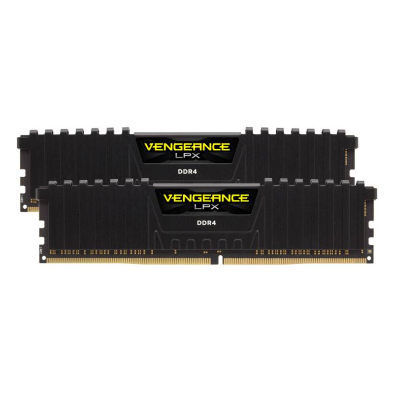 Corsair Vengeance LPX Schwarz 32GB Kit (2x16GB) DDR4-3000 CL16 DIMM Arbeitsspeicher von Corsair