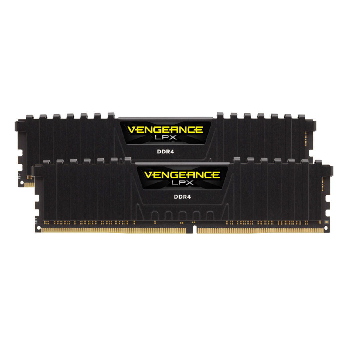 Corsair Vengeance LPX Schwarz 32GB Kit (2x16GB) DDR4-3600 CL18 DIMM Arbeitsspeicher, optimiert für AMD von Corsair