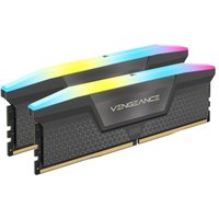 Corsair Vengeance RGB 32GB DDR5-5200 Kit (2x 16GB), CL40, grau von Corsair