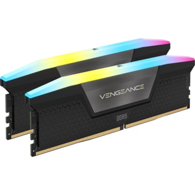 Corsair Vengeance RGB 96GB DDR5-5600 Kit (2x 48GB), CL40, schwarz von Corsair