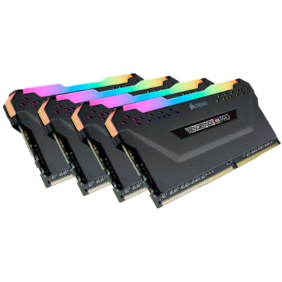 Corsair Vengeance RGB PRO 128GB DDR4-3200 Kit (4x 32GB), CL16, schwarz von Corsair