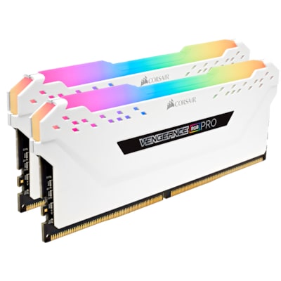Corsair Vengeance RGB PRO 32GB DDR4-2666 Kit (2x 16GB), CL16, weiß von Corsair