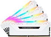 Corsair Vengeance RGB PRO - DDR4 - 32 GB: 4 x 8 GB - DIMM 288-PIN - 3600 MHz / PC4-28800 - CL18 - 1.35 V - ungepuffert - non-ECC - weiß (CMW32GX4M4C3600C18W) von Corsair