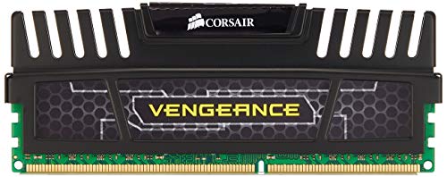 Corsair Vengeance Schwarz 32GB (4x8GB) DDR3 1600 MHz (PC3 12800) Desktop Arbeitsspeicher (CMZ32GX3M4X1600C10) von Corsair