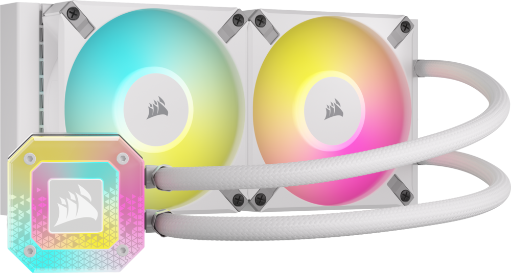 Corsair Wasserkühlung 240mm CORSAIR iCUE H100i ELITE CAPELLIX XT, Weiß Corsair Wasserkühlung 240mm CORSAIR iCUE H100i ELITE CAPELLIX XT, Weiß von Corsair