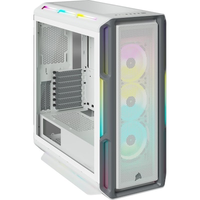 Corsair iCUE 5000T RGB Mid-Tower ATX Gaming Gehäuse weiß TG CC-9011231-WW von Corsair