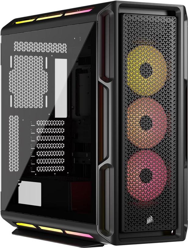 Corsair iCUE LINK 5000T LX RGB - Mid tower Gaming - E-ATX - Seitenteil mit Fenster (gehärtetes Glas) (CC-9011298-WW) von Corsair