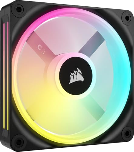 Corsair iCUE LINK QX120 RGB 120mm Magnetic Dome RGB Lüfter - Schwarz Corsair iCUE LINK QX120 RGB 120mm Magnetic Dome RGB Lüfter - Schwarz von Corsair