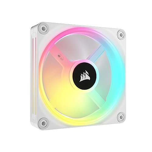 Corsair iCUE LINK QX120 RGB 120mm Magnetic Dome RGB Lüfter - Weiß von Corsair