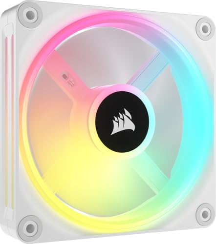 Corsair iCUE LINK QX120 RGB 120mm Magnetic Dome RGB Lüfter - Weiß Corsair iCUE LINK QX120 RGB 120mm Magnetic Dome RGB Lüfter - Weiß von Corsair