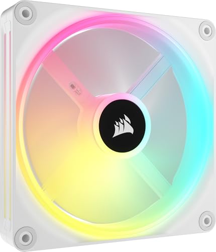 Corsair iCUE LINK QX140 RGB 140mm Magnetic Dome RGB Lüfter - Weiß Corsair iCUE LINK QX140 RGB 140mm Magnetic Dome RGB Lüfter - Weiß von Corsair