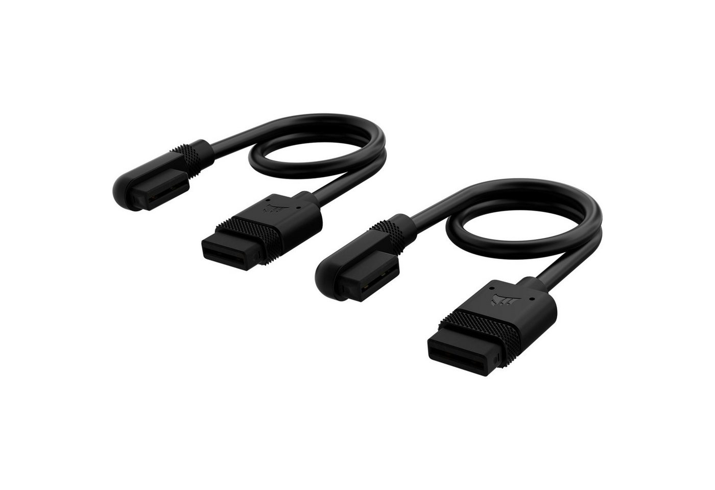 Corsair iCUE LINK Slim-Kabel, 200mm, 90° abgewinkelt Stromkabel von Corsair