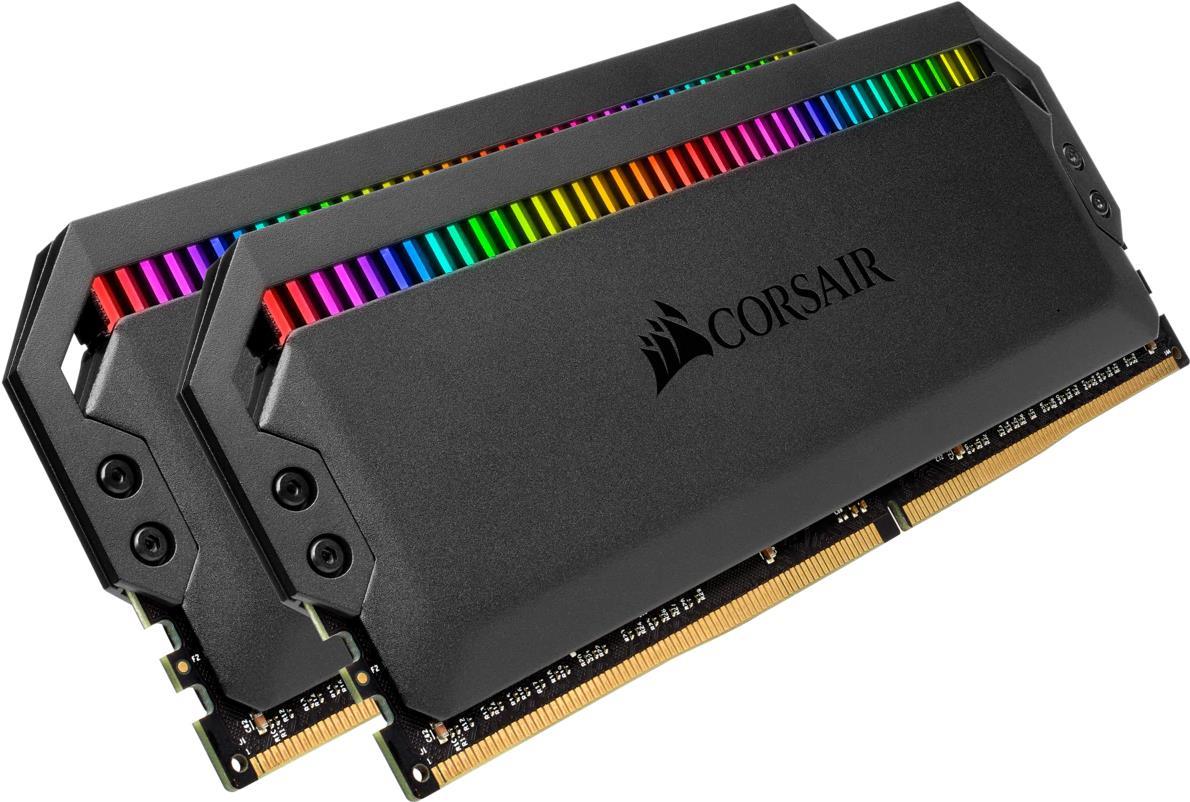 DDR4 16GB PC 3200 CL16 CORSAIR KIT (2x8GB) Dominator Platin (CMT16GX4M2E3200C16) von Corsair