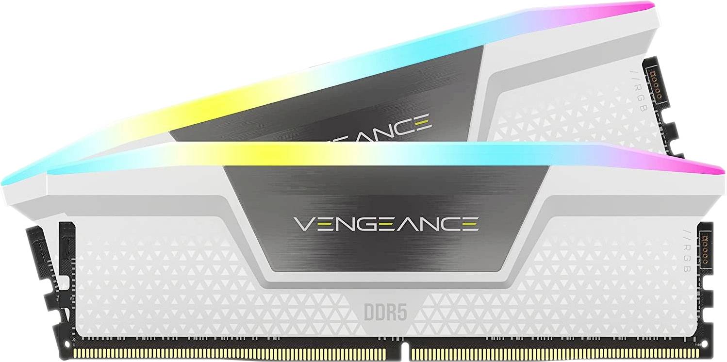 DDR5  32GB PC 6200 CL36 CORSAIR KIT (2x16GB) VENGEANCE RGB W retail von Corsair