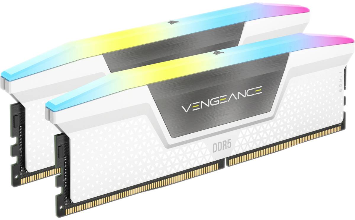 DDR5  64GB PC 5200 CL40 CORSAIR KIT (2x32GB) VENGEANCE RGB W retail von Corsair