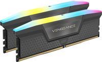 DDR5 64GB PC 6000 CL30 CORSAIR KIT (2x32GB) VENGEANCE RGB G retail (CMH64GX5M2B6000Z30) von Corsair