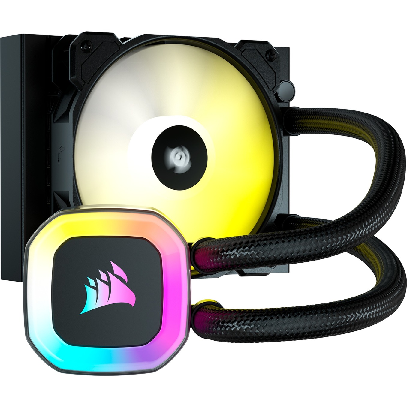 H55 RGB Liquid CPU Cooler, Wasserkühlung von Corsair