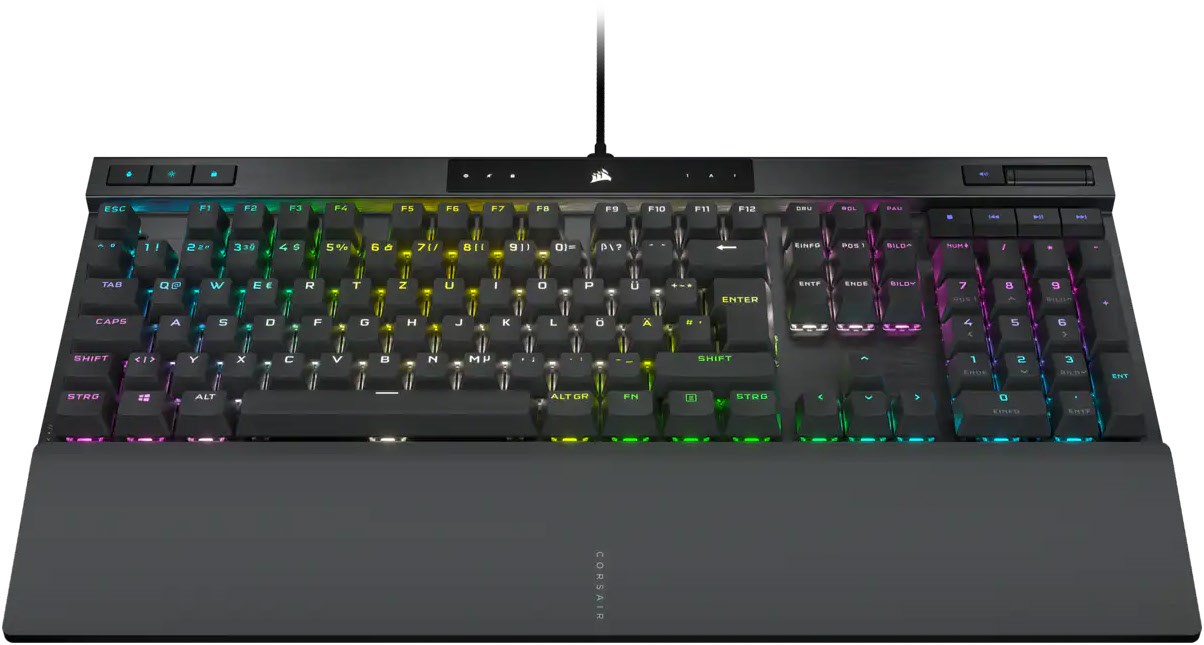 K70 Pro RGB (DE) Gaming Tastatur schwarz von Corsair