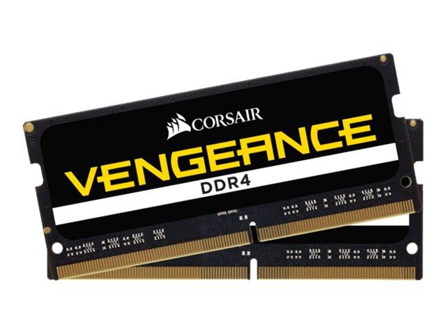 SO DDR4  16GB PC 2666 CL18 CORSAIR KIT (2x8GB) VENGEANCE Bla retail von Corsair