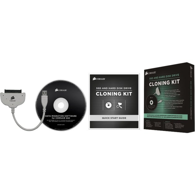 USB 3.2 Gen 1 Adapter SSD & HDD Cloning Kit, USB-A > SATA von Corsair