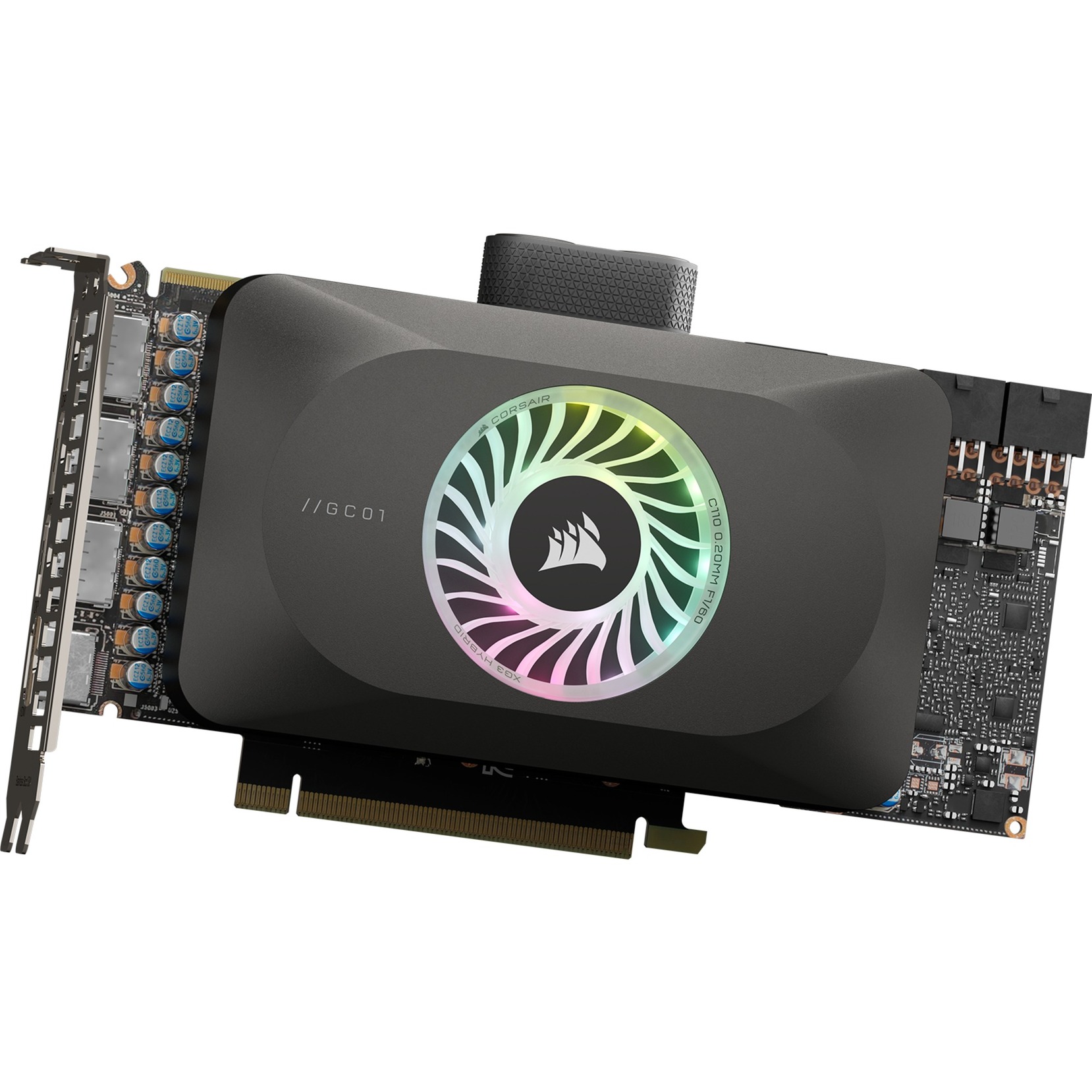 iCUE LINK XG3 RGB HYBRID GPU-Wasserkühler (4070/4070 Ti), Wasserkühlung von Corsair