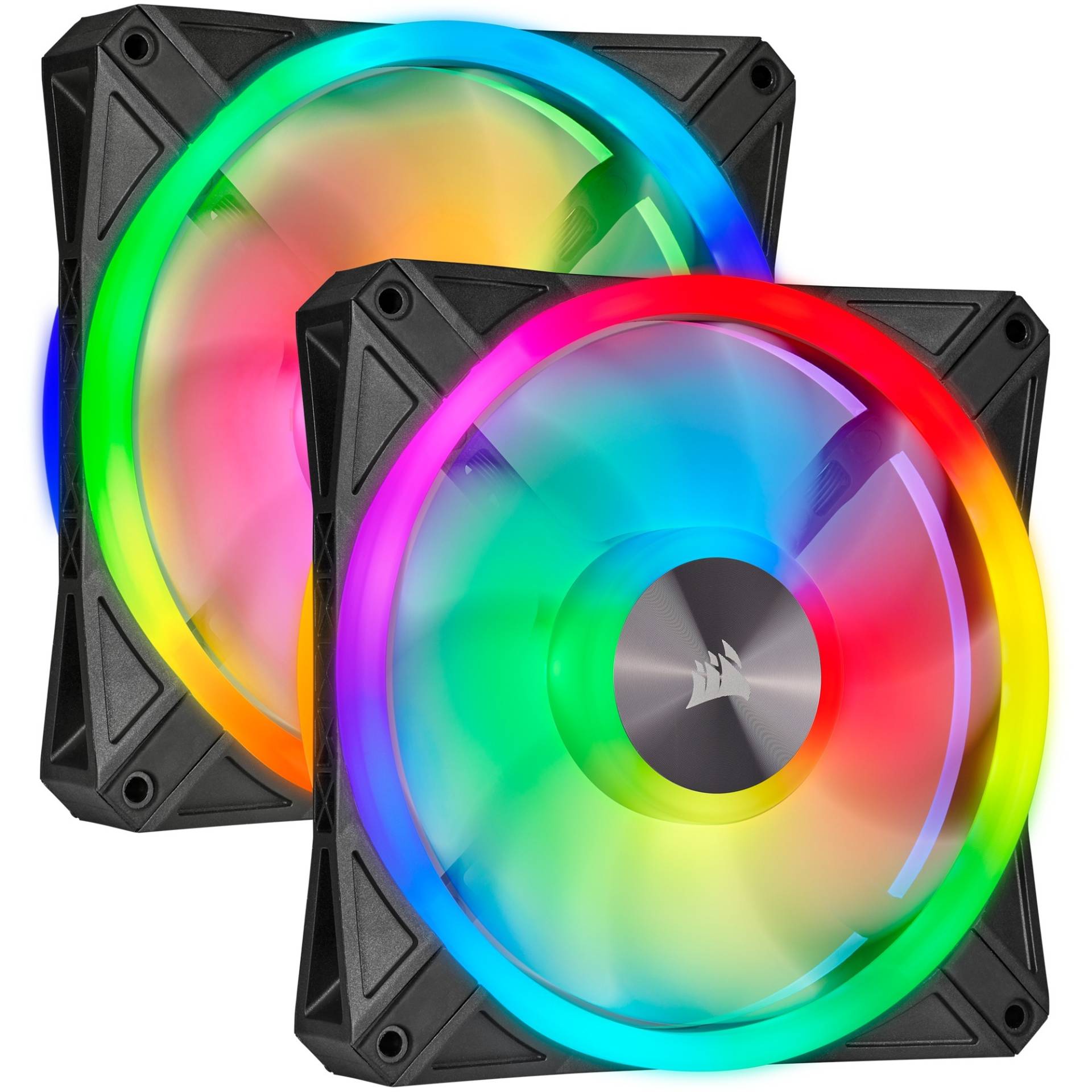 iCUE QL140 RGB 2er 140x140x25, Gehäuselüfter von Corsair