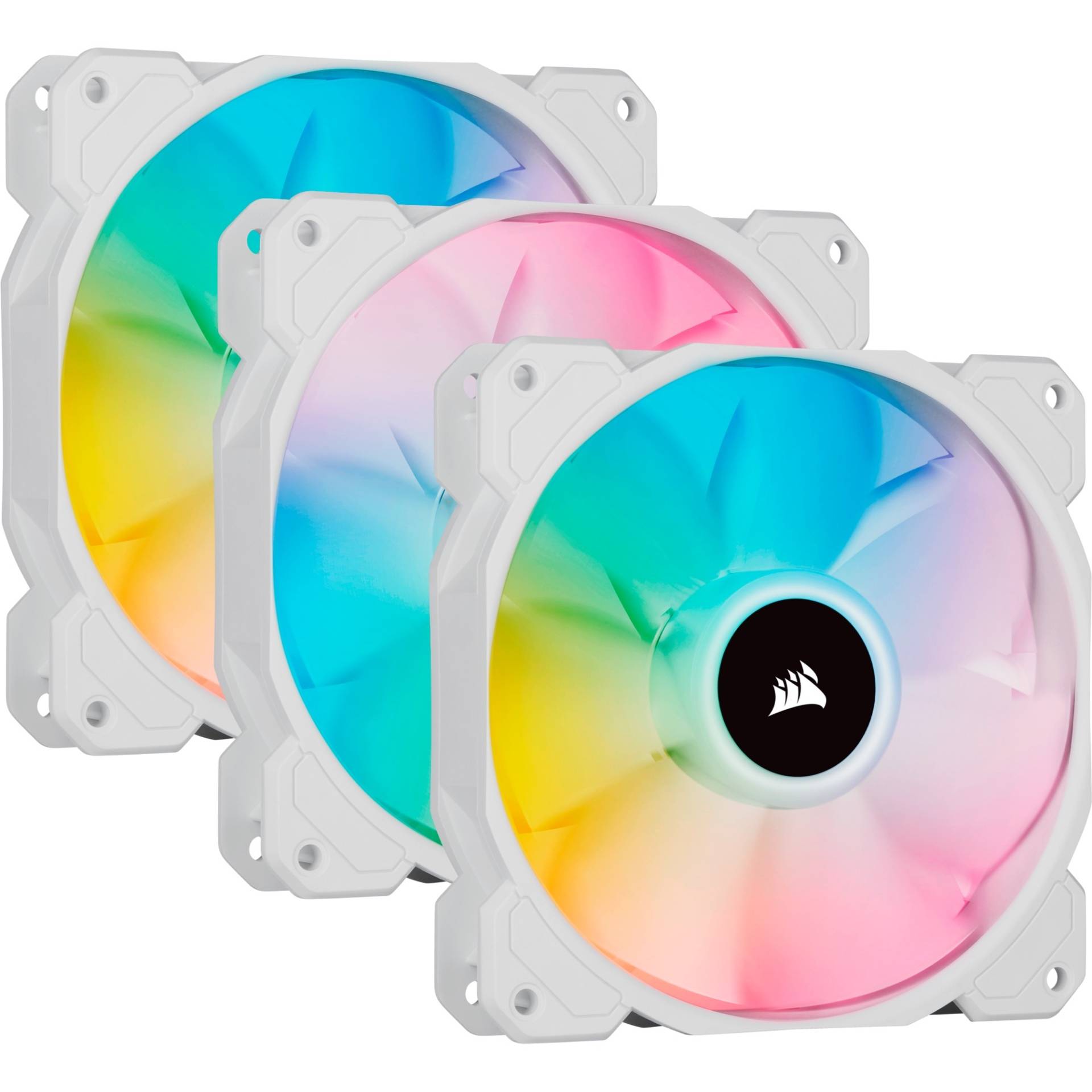 iCUE SP120 RGB E ELITE Performance 3x 120x120x25, Gehäuselüfter von Corsair