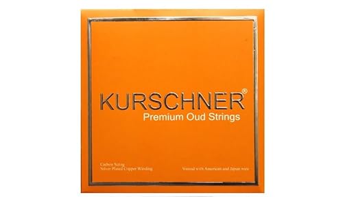 Kurschner Premium PVF Carbon Saiten für Arabic Oud (P-Arab2) Medium Tension von Corsaro Music