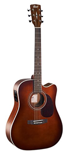 Cort 6 String Acoustic-Electric Guitar, Right Handed, Brown (MR500E BR) von Cort