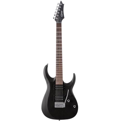 Cort B-001-1701-0 Solid Body Open Pore Black E-Gitarre Cort B-001-1701-0 Solid Body Open Pore Black E-Gitarre von Cort