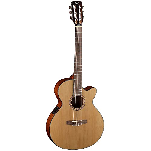 Cort CEC-5 Gitarre, Saitenstärke 28-43, Natur, hochglänzend Cort CEC-5 Gitarre, Saitenstärke 28-43, Natur, hochglänzend von Cort