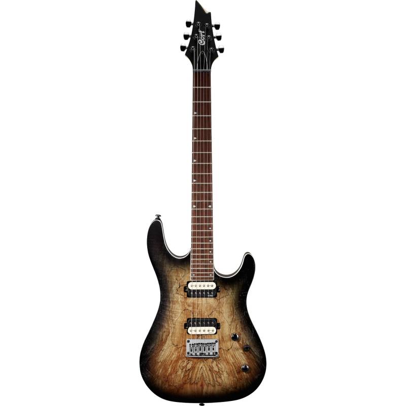 Cort KX300 Open Pore Raw Burst with EMG Retro Active Super 77 von Cort