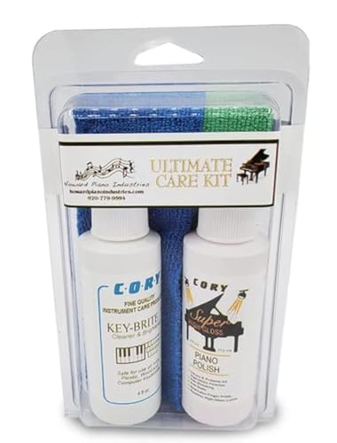Piano Reinigung und Polieren Kit: Cory Ultimate High Polish Piano Pflege Kit – für Hochglanz Klaviere Piano Reinigung und Polieren Kit: Cory Ultimate High Polish Piano Pflege Kit – für Hochglanz Klaviere von Cory Products, LLC.