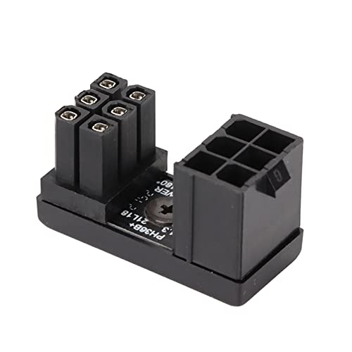 Cosiki 180-Grad-Winkeladapter, Umweltfreundlicher, Stabiler Desktop-Grafikkartenadapter, Fest Gelötet für Desktop-Computer-Grafikkarten (PH36B+ 1STK) von Cosiki