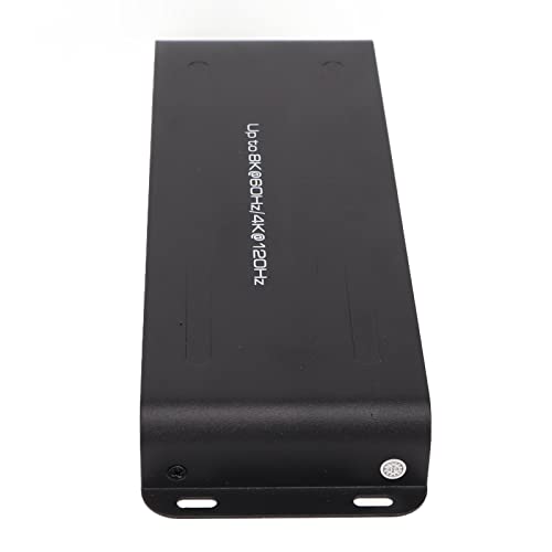 Cosiki 8K HD Splitter, Stabiler Schneller 4 In 1 Out 8K HD Switcher 40 Gbps für Projektor (EU-Stecker) von Cosiki