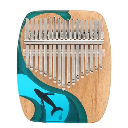 Kalimba Instrument, Daumenklavier, Kalimba Daumenklavier, Schlüssel Daumenklavier aus Mahagoni Finger Piano Mini Kalimba Akkordeon Kinder für Kinder Erwachsene Anfänger von Cosiki