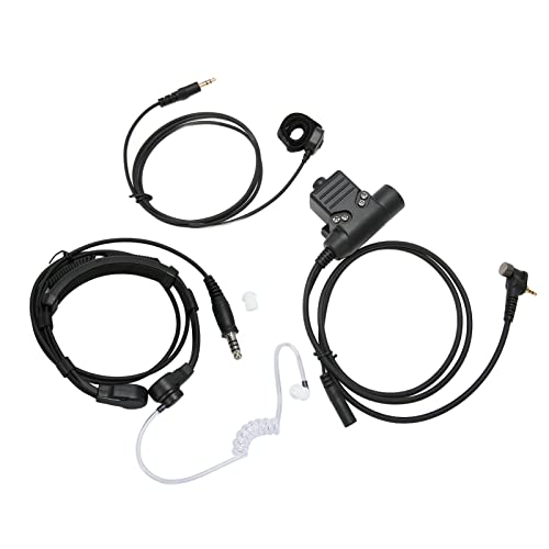 Kehlkopf-Vibrationsmikrofon-Kopfhörer, Flexibles Kabel-Kehlkopfmikrofon-Headset MTH850 MTP850 MTS850 von Cosiki
