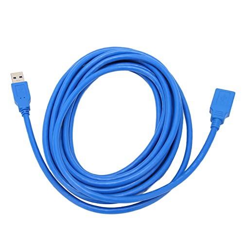 USB 3.0 Verlängerungskabel 5Gbps einfach zu bedienen Hochgeschwindigkeitsübertragung 5m USB 3.0 Kabel für Festplattenlaufwerk für USB Stick von Cosiki