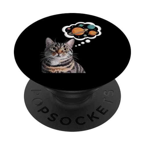 Außerhalb der Katzentoilette denken — Design PopSockets Klebender PopGrip Außerhalb der Katzentoilette denken — Design PopSockets Klebender PopGrip von Cosmic Cat Creations