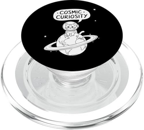 Cosmic Curiosity Katzen-Design PopSockets PopGrip für MagSafe Cosmic Curiosity Katzen-Design PopSockets PopGrip für MagSafe von Cosmic Cat Creations
