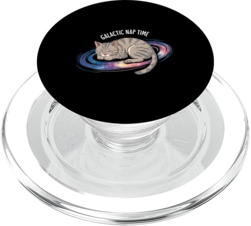 Galaktisches Nickerchen mit Katzenmotiv PopSockets PopGrip für MagSafe Galaktisches Nickerchen mit Katzenmotiv PopSockets PopGrip für MagSafe von Cosmic Cat Creations