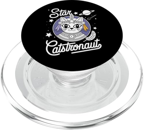Raumdesign von Star Catstronaut PopSockets PopGrip für MagSafe Raumdesign von Star Catstronaut PopSockets PopGrip für MagSafe von Cosmic Cat Creations