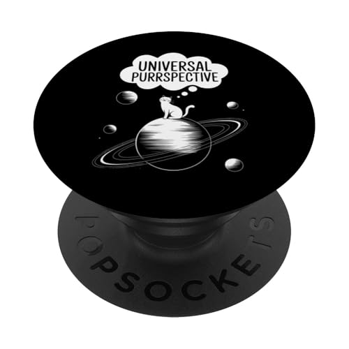 Universelles Purrspective Katzen-Design PopSockets Klebender PopGrip Universelles Purrspective Katzen-Design PopSockets Klebender PopGrip von Cosmic Cat Creations