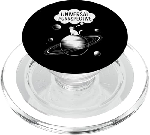 Universelles Purrspective Katzen-Design PopSockets PopGrip für MagSafe Universelles Purrspective Katzen-Design PopSockets PopGrip für MagSafe von Cosmic Cat Creations