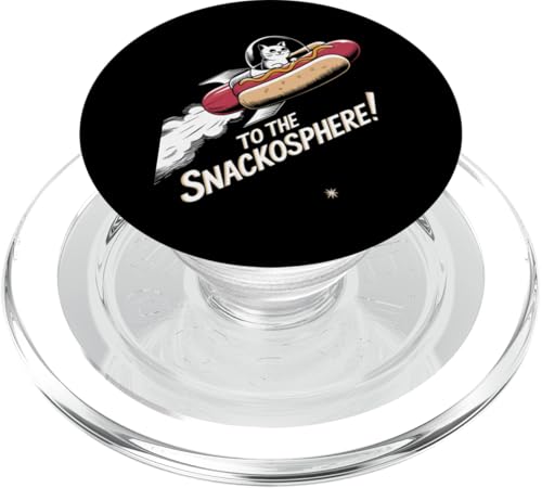 Zum Snackosphere Cat Design PopSockets PopGrip für MagSafe Zum Snackosphere Cat Design PopSockets PopGrip für MagSafe von Cosmic Cat Creations