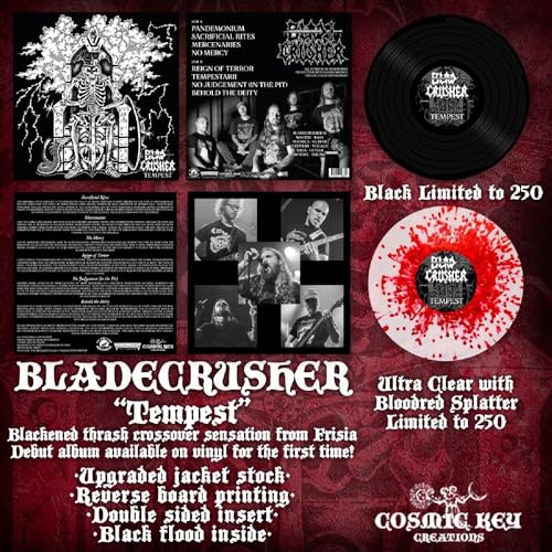 Tempest (Ultra Clear/Bloodred Splatter Vinyl) [Vinyl LP] von Cosmic Key Creations
